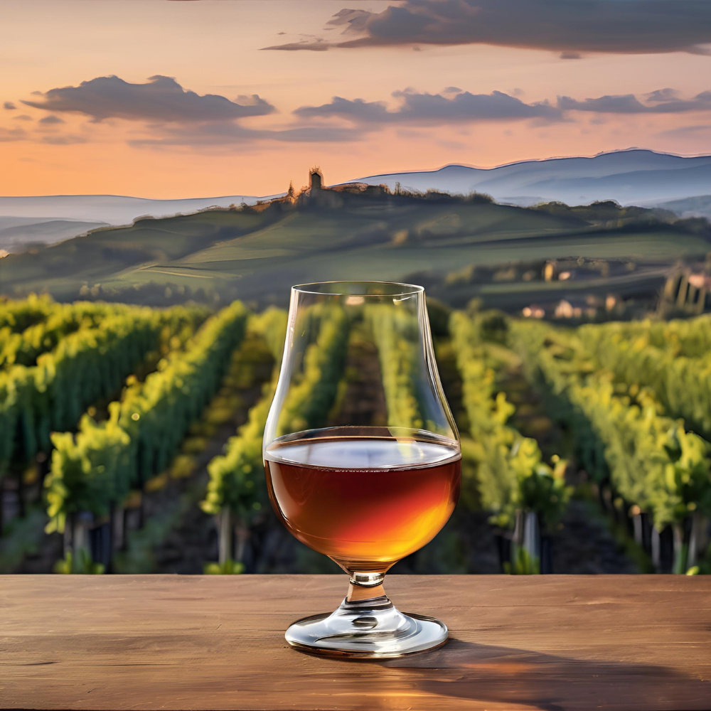 Inspiration - vin français et rhum- image générée par IA