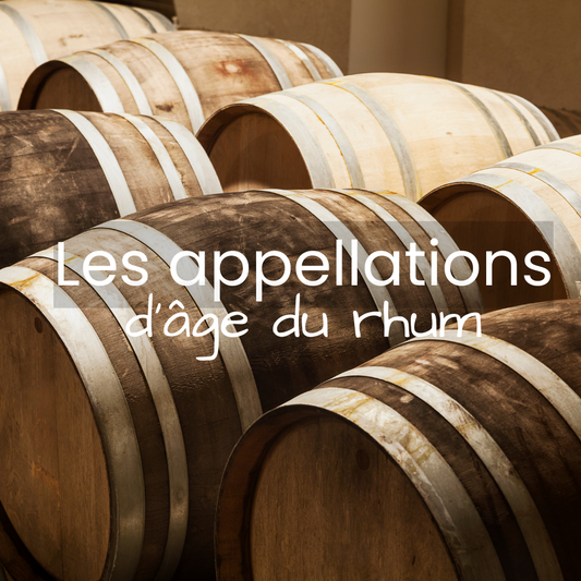 Appellations d'âge du rhum