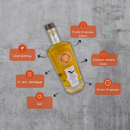 Notes de dégustation Rhum Jamaïque single cask vieillit en fût de vin français